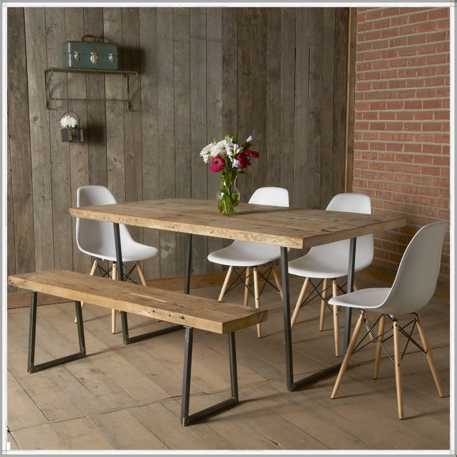 Industrial Reclaimed Table | Modern Rustic Furniture| Recycled| dining