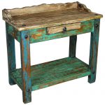 Amazing of Rustic Painted Furniture Rustic Painted Wood Mexican
