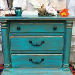 Comoda verde | painted furniture in 2019 | Mexican home decor