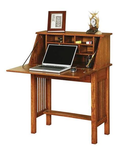 Mission Style Secretary Desk by DutchCrafters Amish Furniture