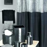 Black And White Bathroom Sets Black And Silver Bathroom Accessories