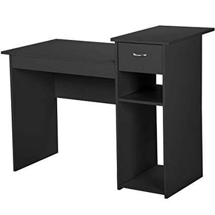 Amazon.com : Topeakmart Modern Computer Desk Study Writing Table