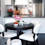 Small space interior: Chic condo | Design | Condo kitchen, Dining