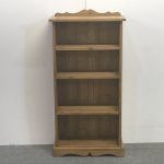 Handmade Small & Narrow Pine Bookcase (z6352a+) u2014 Pinefinders Old