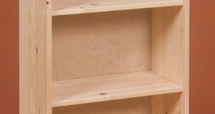 Small Pine Bookshelf - Stark Wood Unfinished Furniture Stark Wood