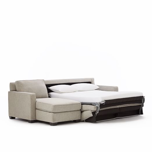 Henry® 2-Piece Pull-Down Full Sleeper Sectional w/ Storage | west elm