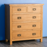 Solid Wood & Oak Bedroom Chest Of Drawers | 2-8 Drawer Chests