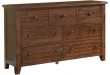 Cally Solid Wood Dresser - Rustic - Dressers - by Modus Furniture