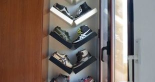 30+ Shoe Storage Ideas for Small Spaces | Closet ideas | Lack shelf
