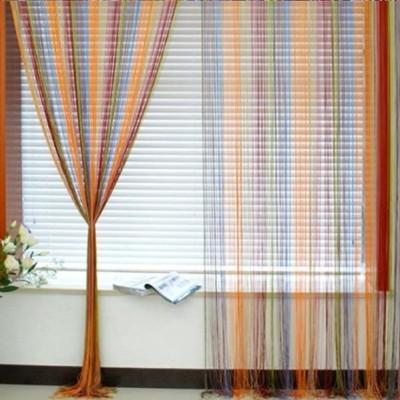 Multi Coloured String Curtains (colour string curtains, fringe