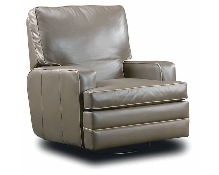 Leathercraft Hale Swivel Recliner 2947SR - Leather Furniture USA