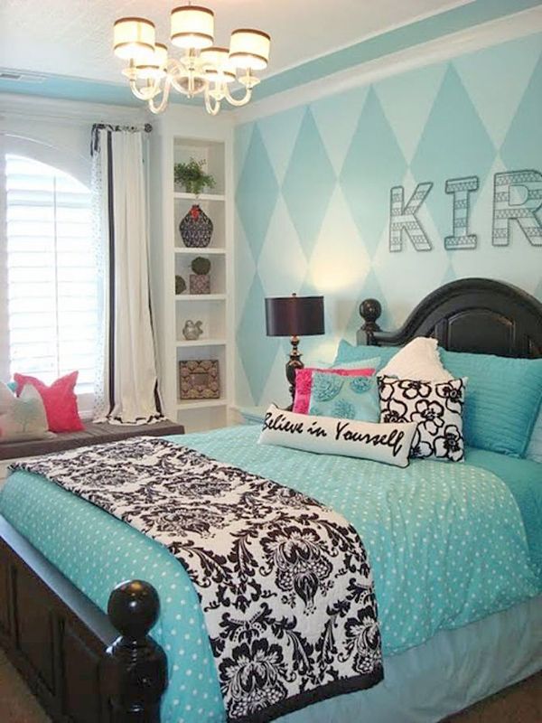 Cute and Cool Teenage Girl Bedroom Ideas • Tips, Ideas & Tutorials! • Teen  girl bedroom decorating ideas.