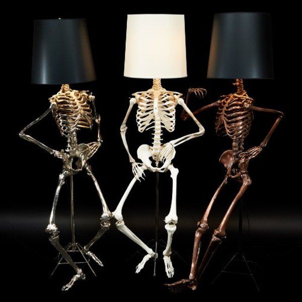 Unusual Floor Lamps unusual floor lamp with skeleton - Lighting and