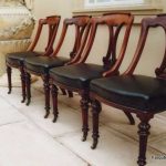 Farquhar's Furniture: Early Victorian style Mahogany dining chairs