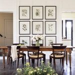 Decorating with Vintage Botanical Prints | Downstairs Bath | Dining