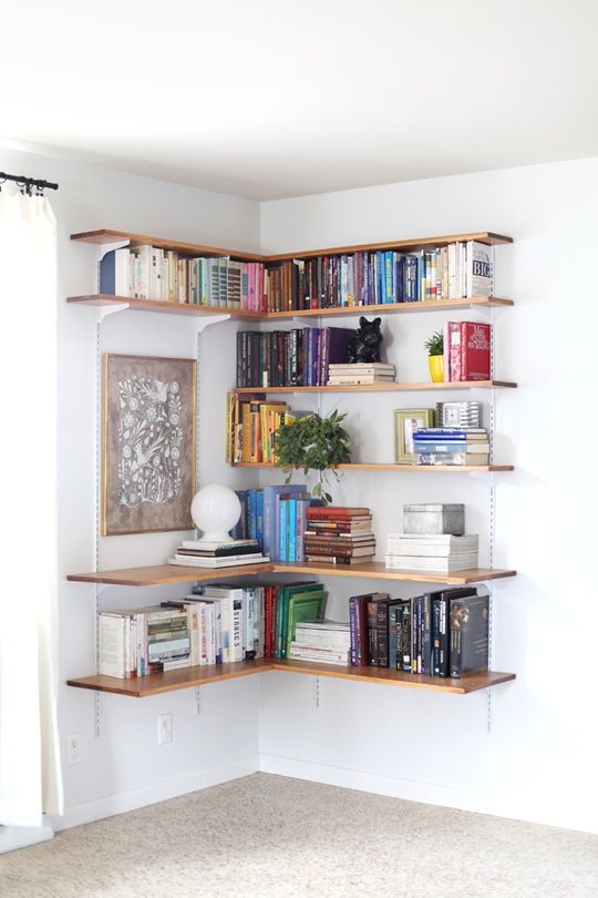 Wall-Mounted Shelving Systems You Can DIY | DIY Projects, Ideas