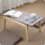 Solid Ash/Walnut Wood Center Coffee Tea Table Modern Mid Century