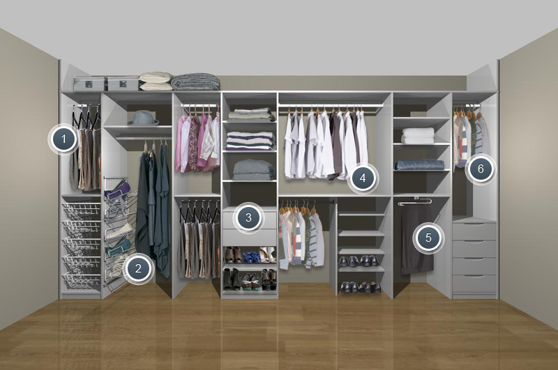 Wardrobe Storage Solutions For Small Bedrooms