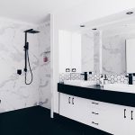 Get stylish and elegant white bathrooms with black taps u2013 DesigninYou