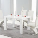Chic Ideas White Gloss Dining Table - mathwatson