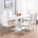 Fascinating White Dining Table Set And White Dining Table Set