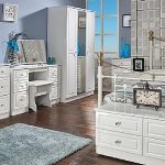Balmoral (White High Gloss) Bedroom Range - Welcome Furniture