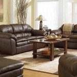 Living Room Decorating Ideas with Brown Leather Furniture |