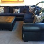 Navy Blue Leather Sectional Sofa | Home Furniture Design u2026 | I've