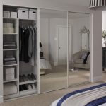 White edge mirror door | Decoration | Sliding wardrobe doors