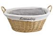 Amazon.com: Home Basics Wicker Laundry Basket (Natural): Home & Kitchen