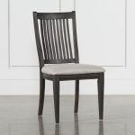 Valencia Side Chair With Upholstered Seat | Living Spaces