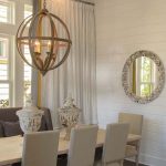Romair Homes - dining rooms - Axel Orb Chandelier, cottage dining