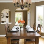 Early American Metal and Wood Chandelier - Traditional - Dining Room