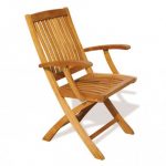 Wooden folding chairs with arms are best option to choose for simple