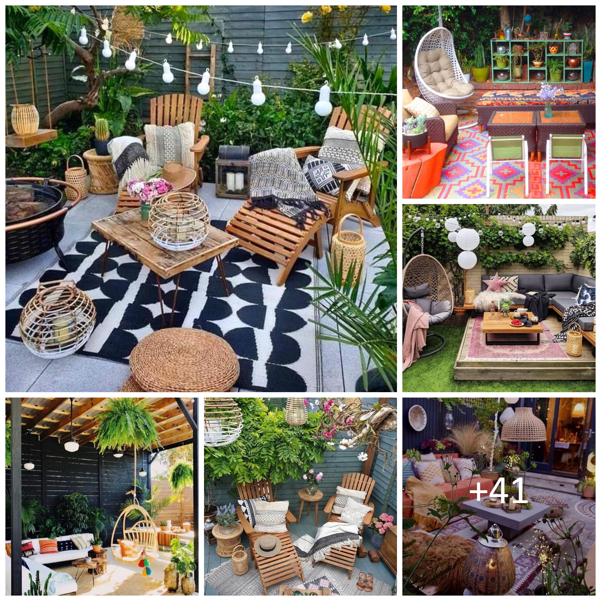 Boho Patio Ideas For A Cool And Cozy Outdoor Space