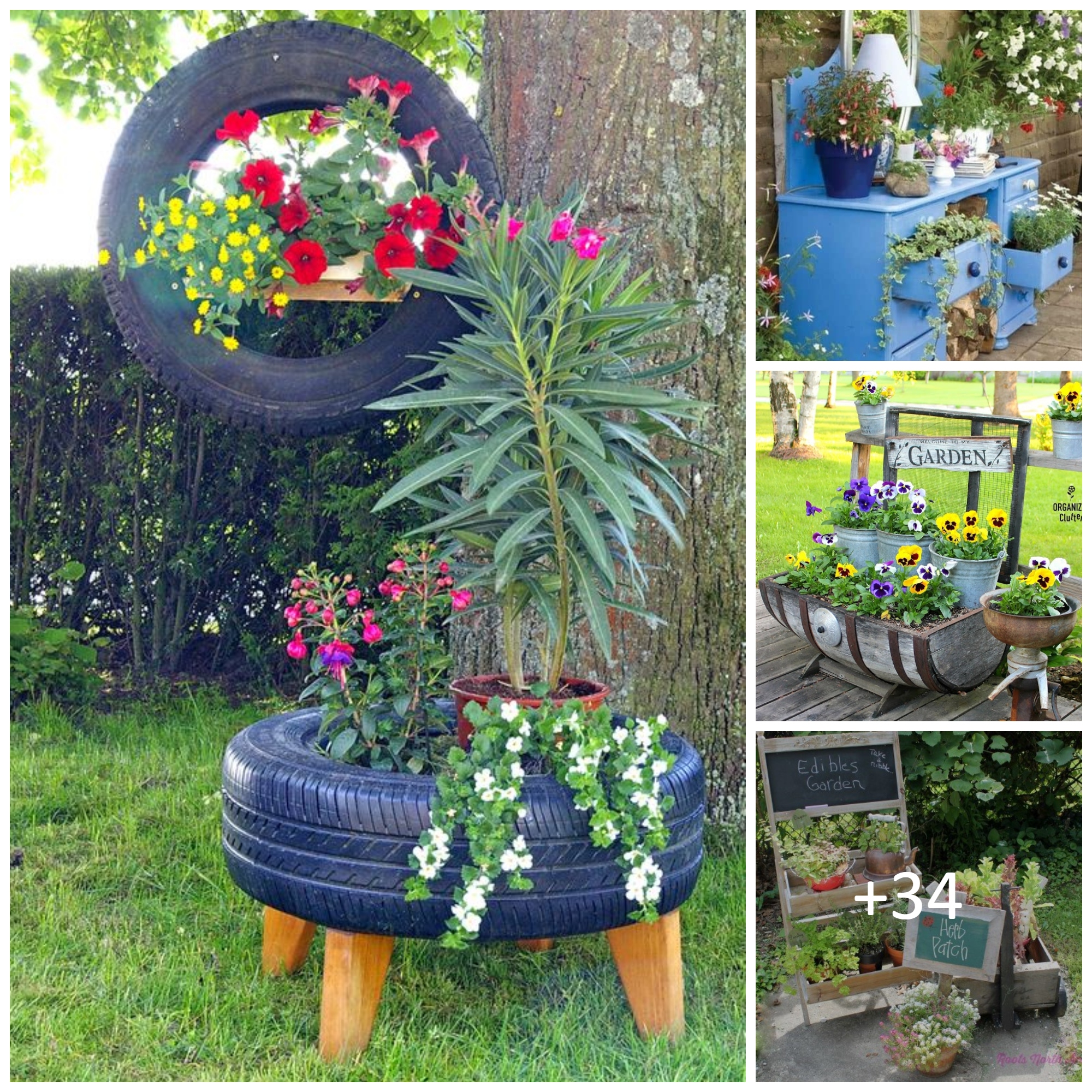 Whimsical DIY Garden Décor Ideas
