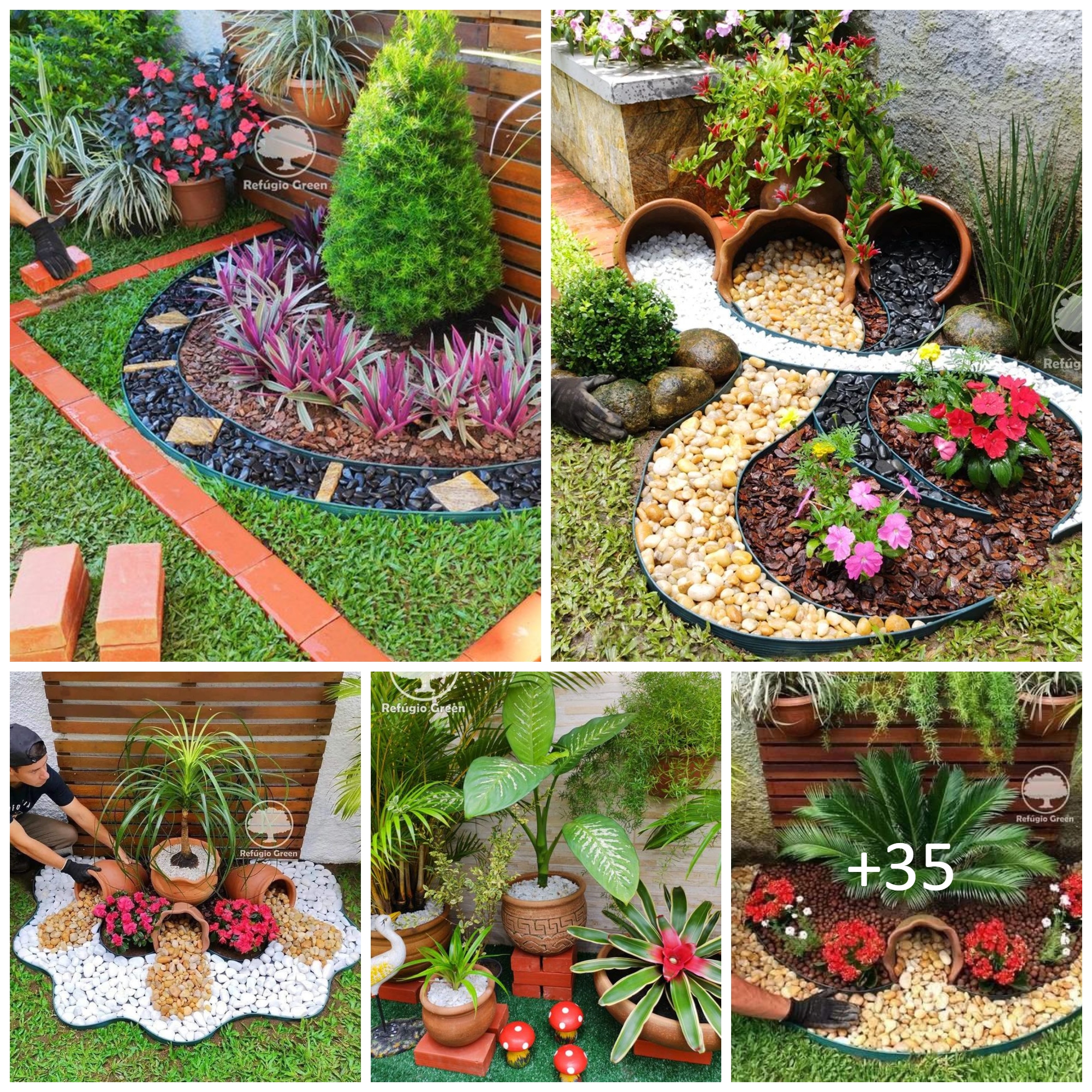 Fabulous Garden Decorating Ideas with Rocks and Stones