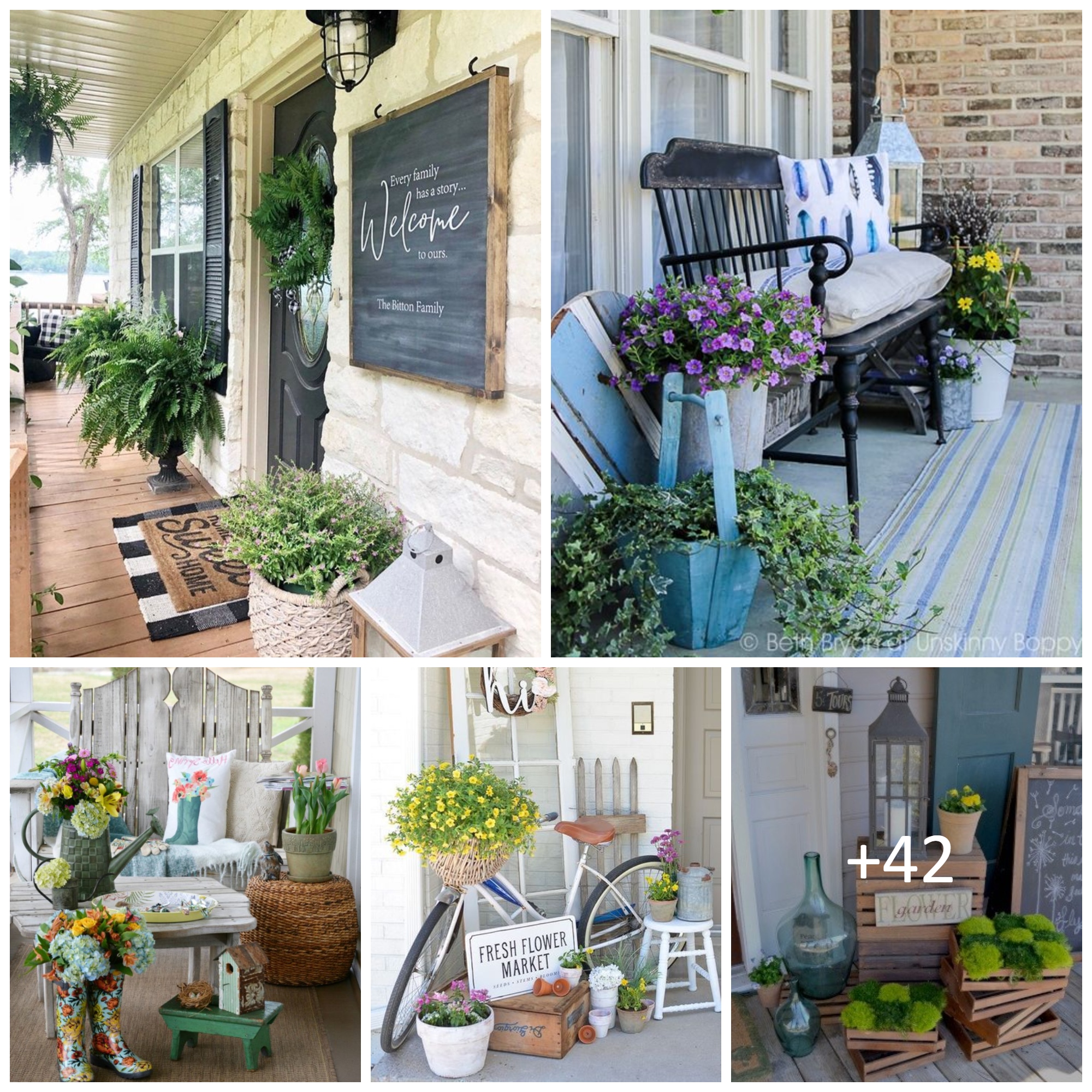 Beautiful Spring Porch Decor Ideas To Welcome The Season