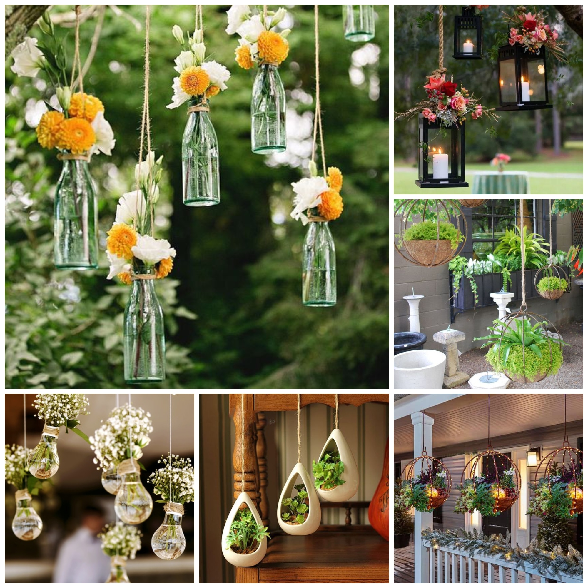 Outdoor Hanging Décor to Impress Passersby