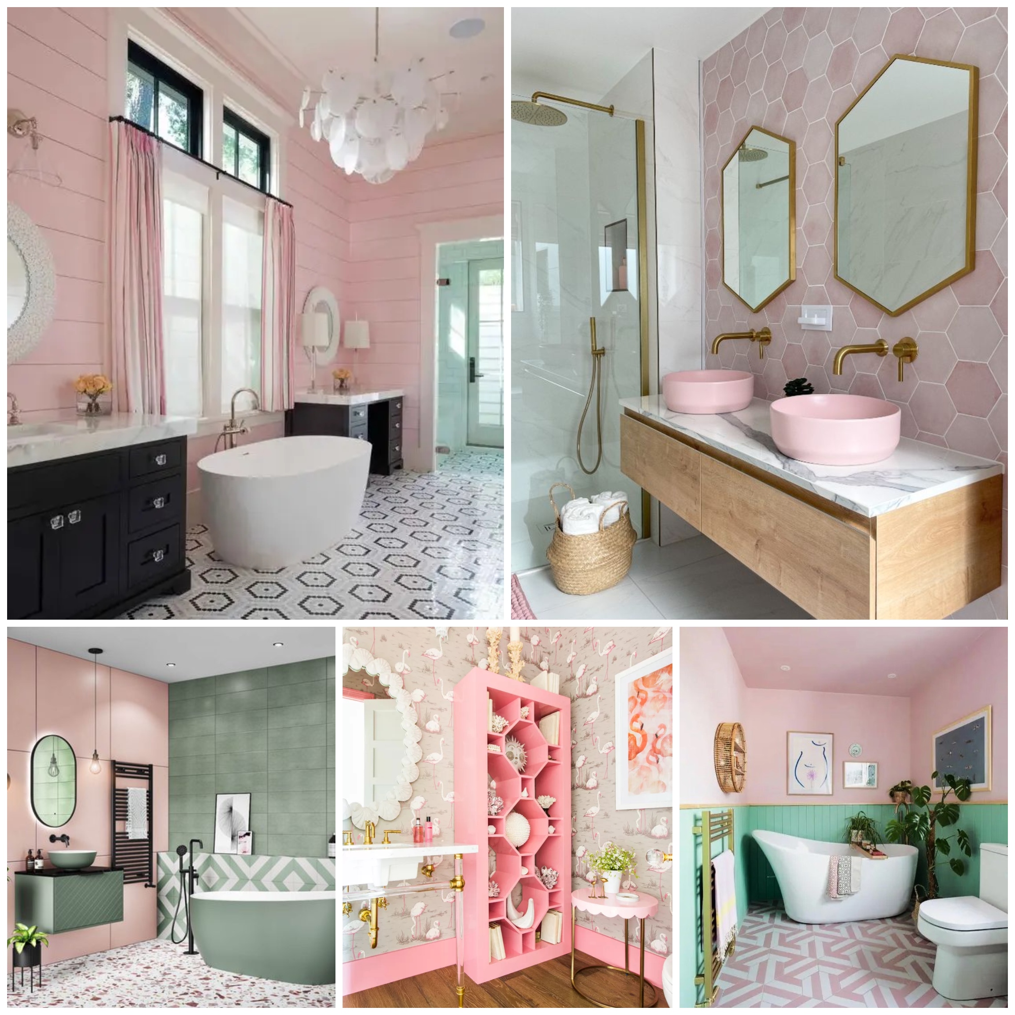 Elegant Pink Bathroom Ideas