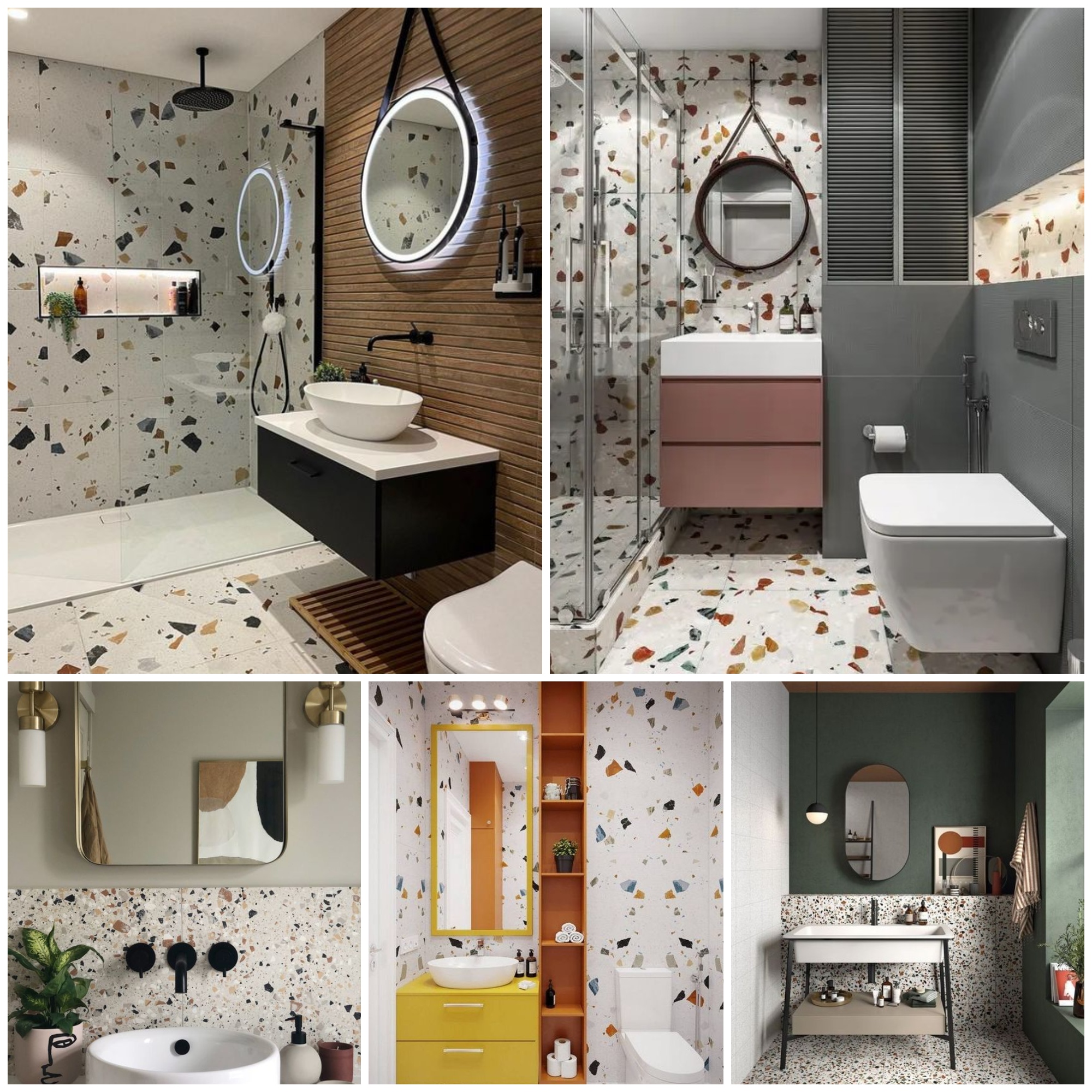 Terrazzo Bathroom design ideas & pictures