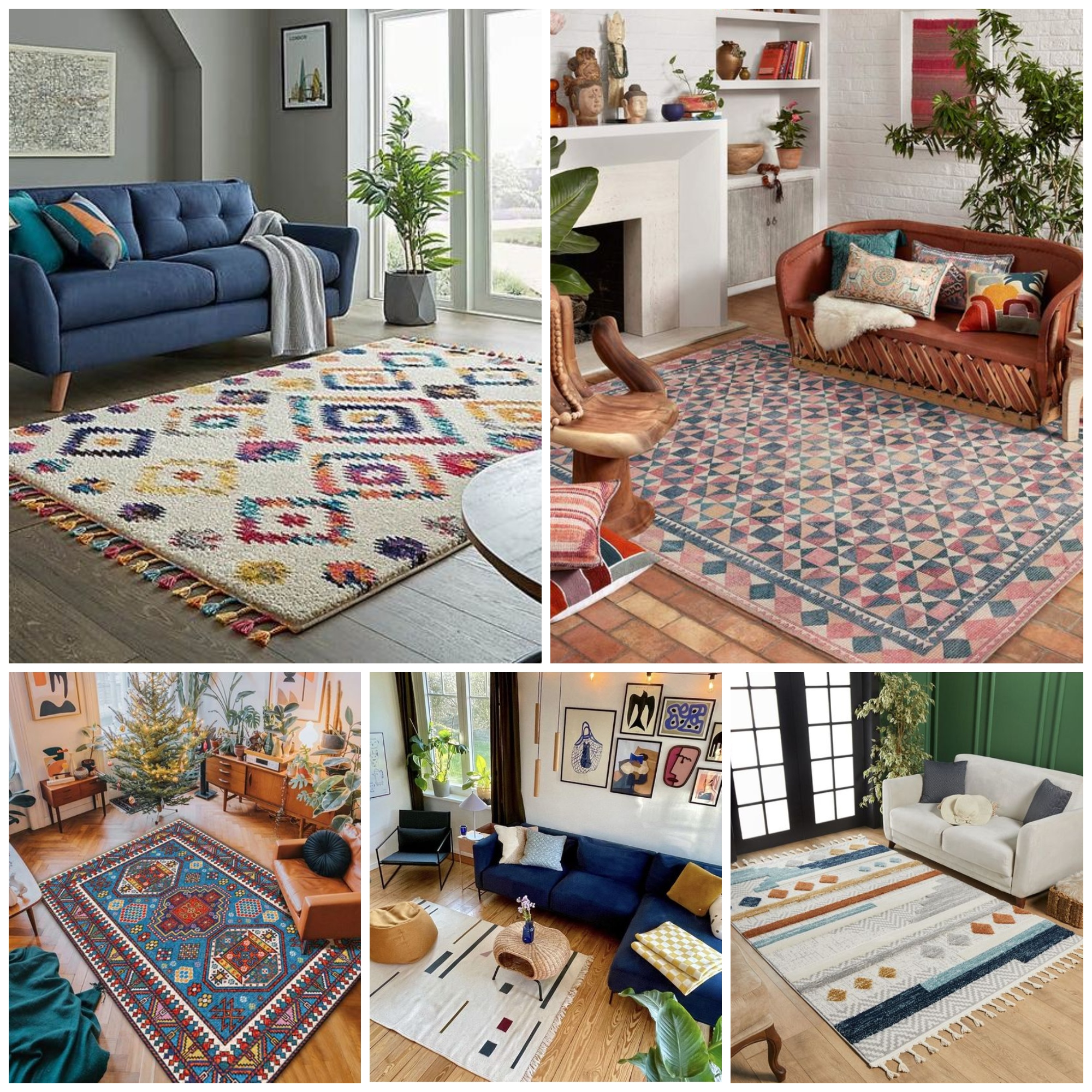 Living room rug ideas to switch up your space instantly