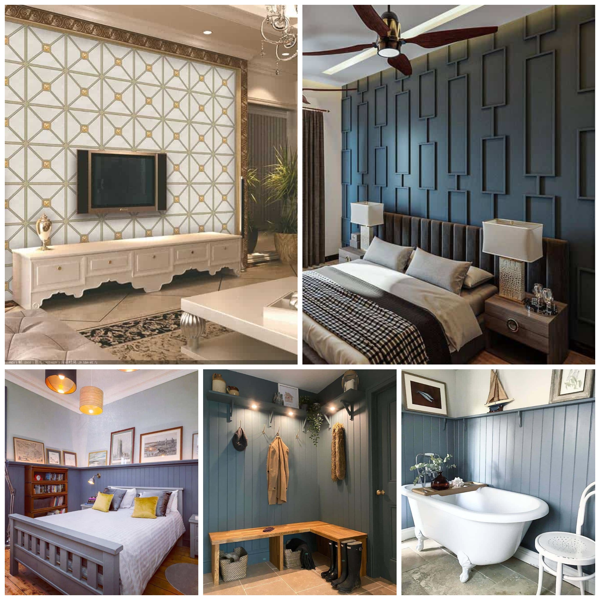 On-Trend Wall Paneling Ideas to Spruce Up Your Walls