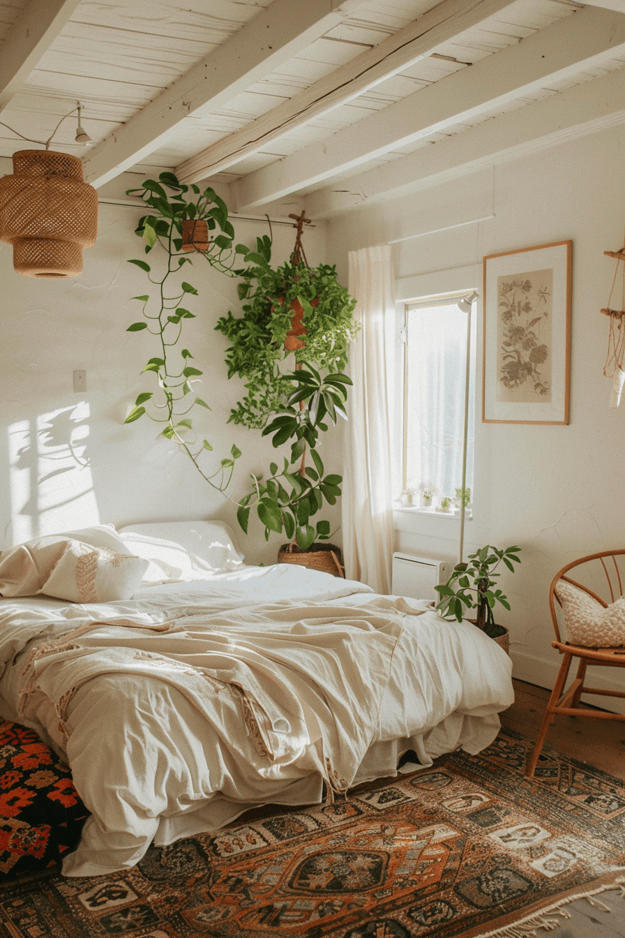 Bright and airy boho style bedroom 1709379773 1