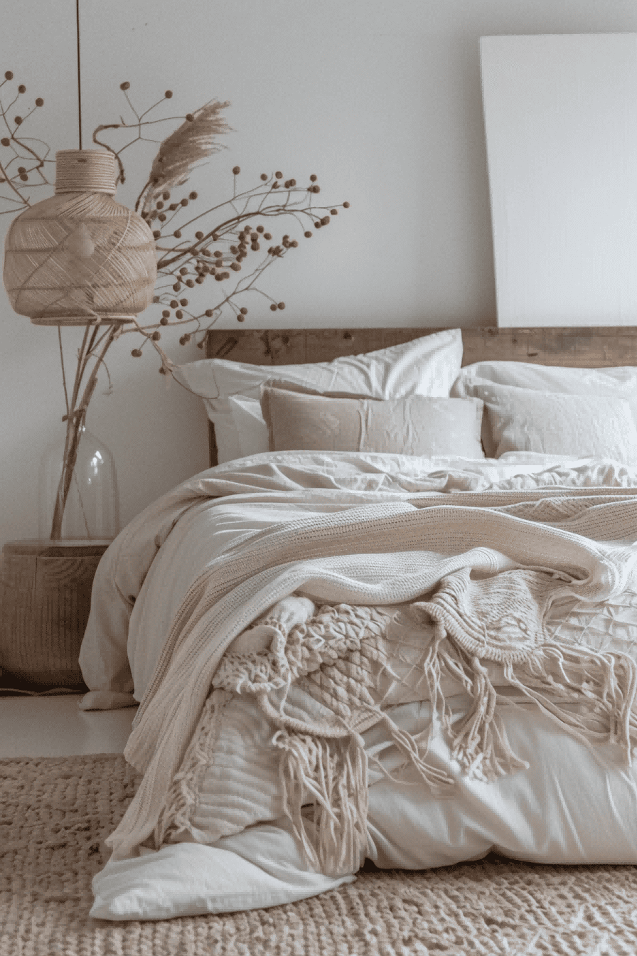 Calming Neutral Boho Style Bedrooms 1709367750 2