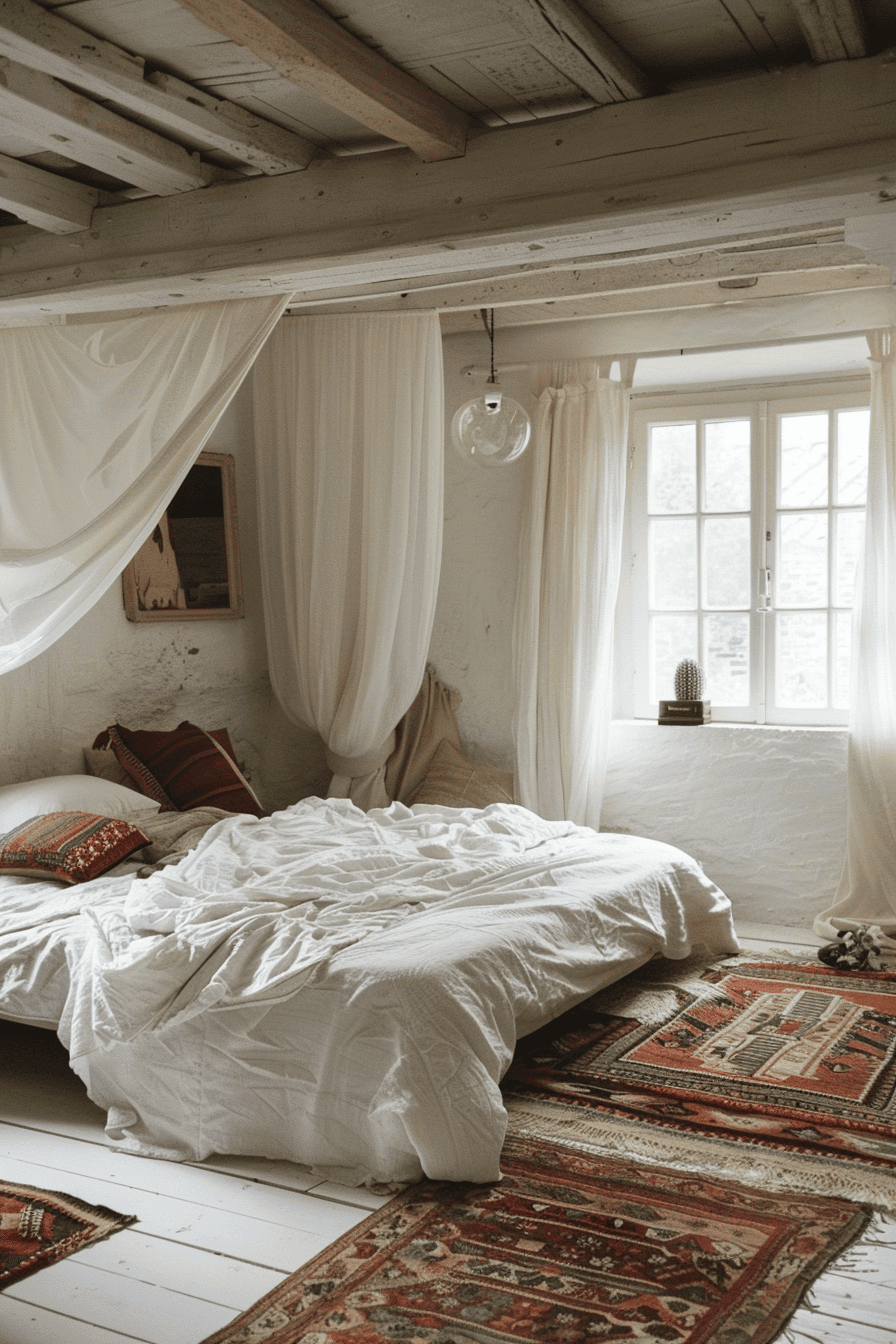 Bright and airy boho style bedroom 1709379773 4