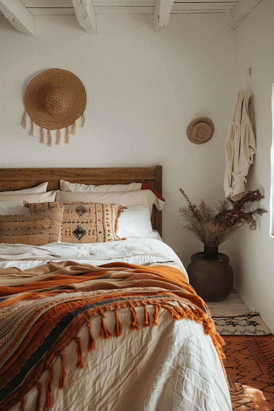 Low profile and decor to high boho style bedroom 1709382350 2