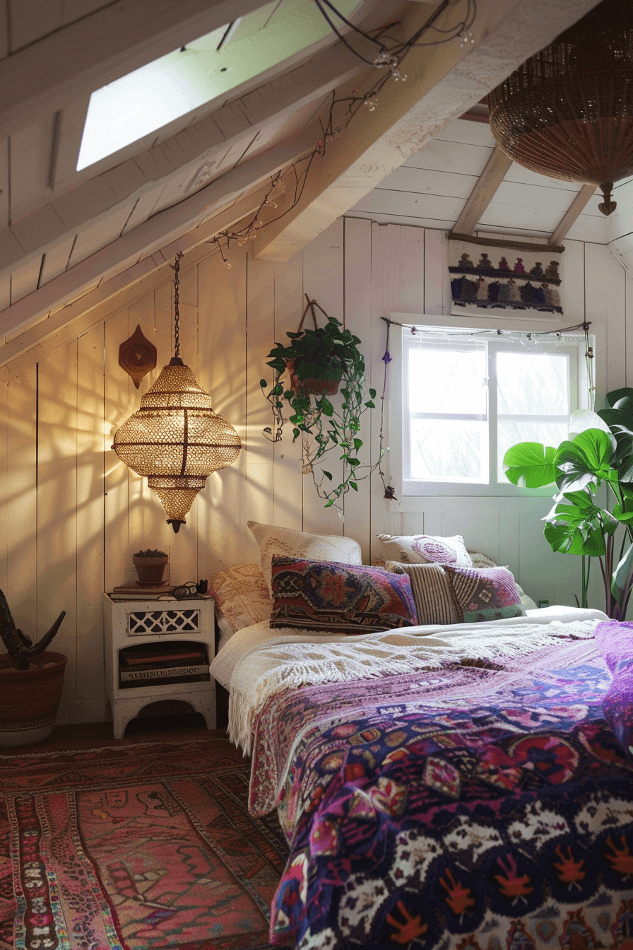 Low profile and decor to high boho style bedroom 1709382350 4