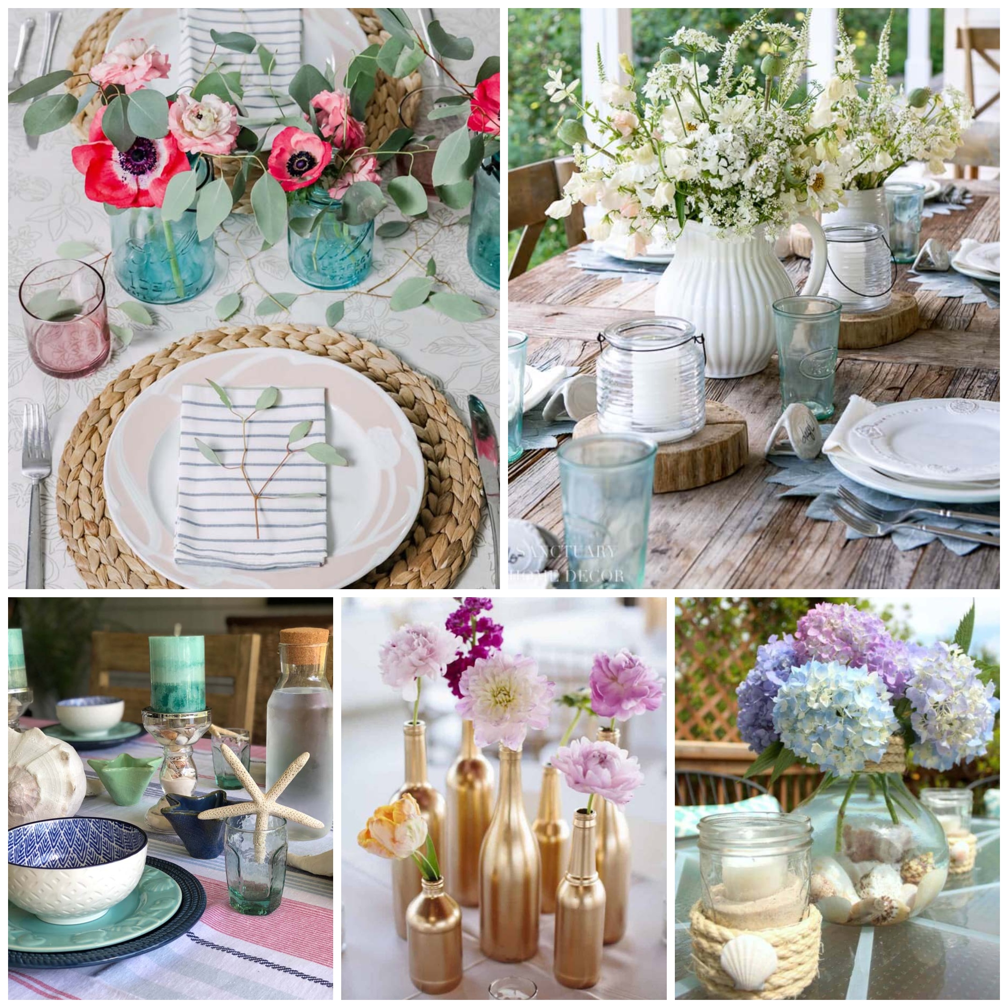 Stunnning Summer Table Decor Ideas To Brighten Your Home