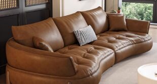 leather sofa beds